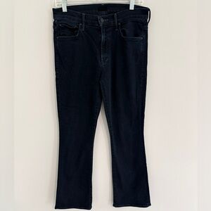 Mother “The Insider Ankle” Dark Denim Wash Jeans
